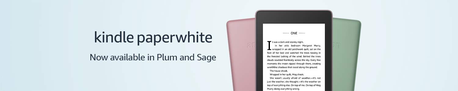 Kindle Paperwhite Plum & Sage