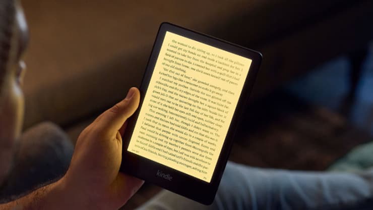 Kindle Paperwhite 5 đèn nền vàng