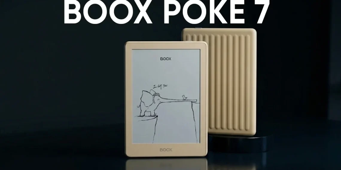 Onyx Boox ra mắt Boox Poke 7 và phụ kiện lật trang Boox Tappy cực “chất”