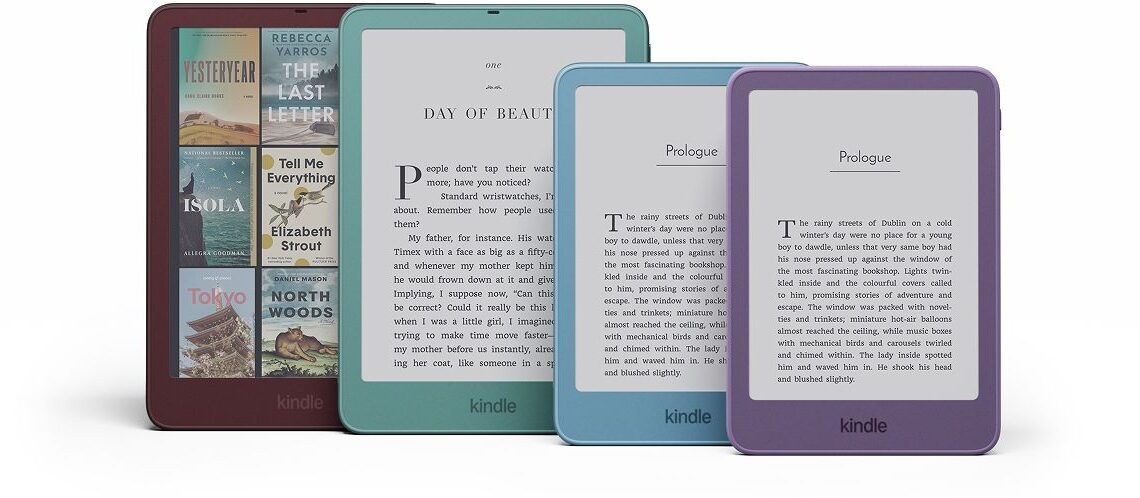 Amazon chính thức giới thiệu loạt 6 chiếc máy đọc sách Kindle mới cho năm 2026