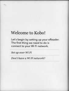 [Cơ bản] Hướng dẫn thiết lập ban đầu cho Kobo 2