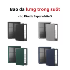 Bao da lưng trong suốt Kindle Paperwhite 5