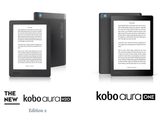 So sánh máy đọc sách Kobo 1