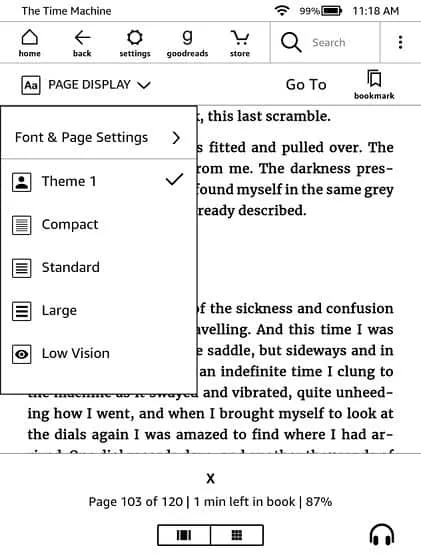 Kindle cập nhật giao diện