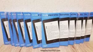 Siêu mẫu chân dài Kindle Paperwhite 4