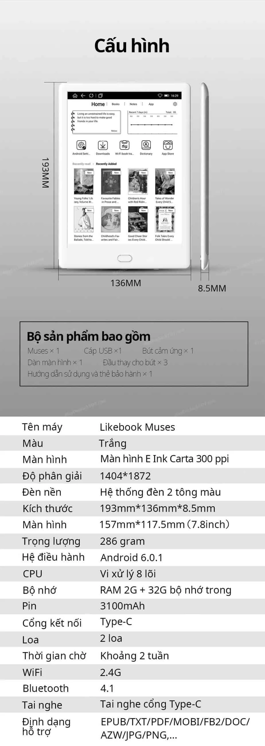 Likebook Muses (Cũ) 23 Likebook Muses (Cũ) 23