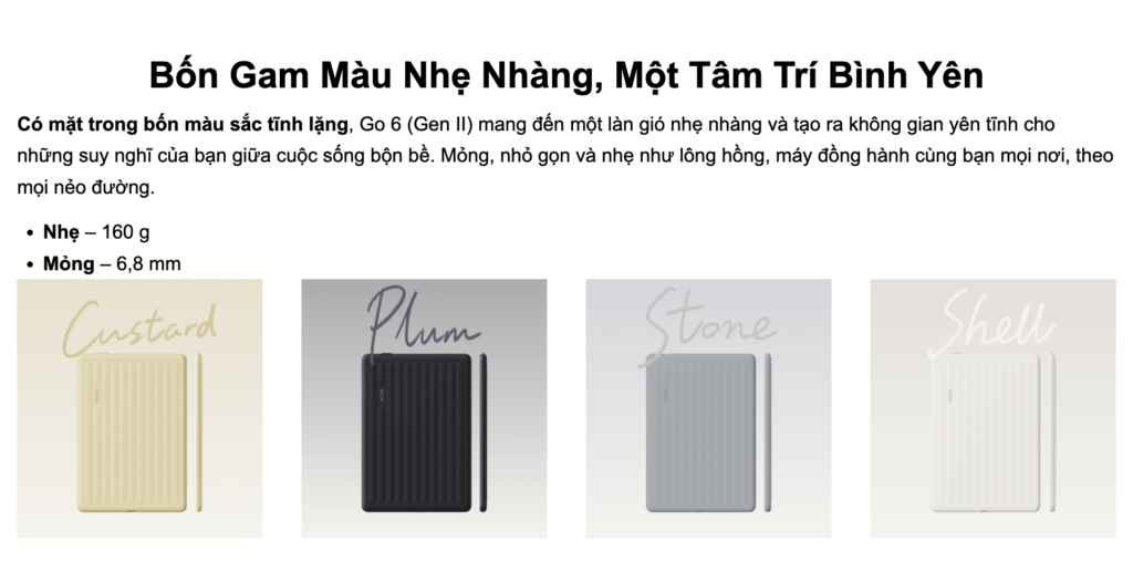 Boox Go 6 Gen II 11