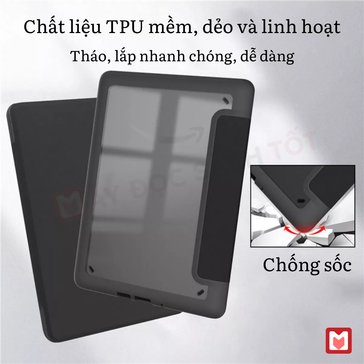 Bao da lưng trong suốt Kindle Paperwhite 5 4 Bao da lưng trong suốt Kindle Paperwhite 5 4
