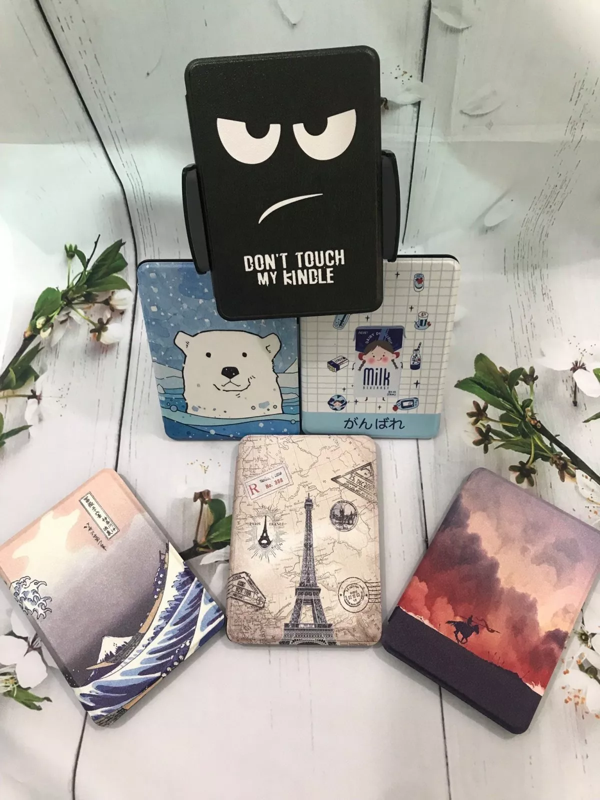 Bao da Kindle Paperwhite 4 hoạ tiết 1