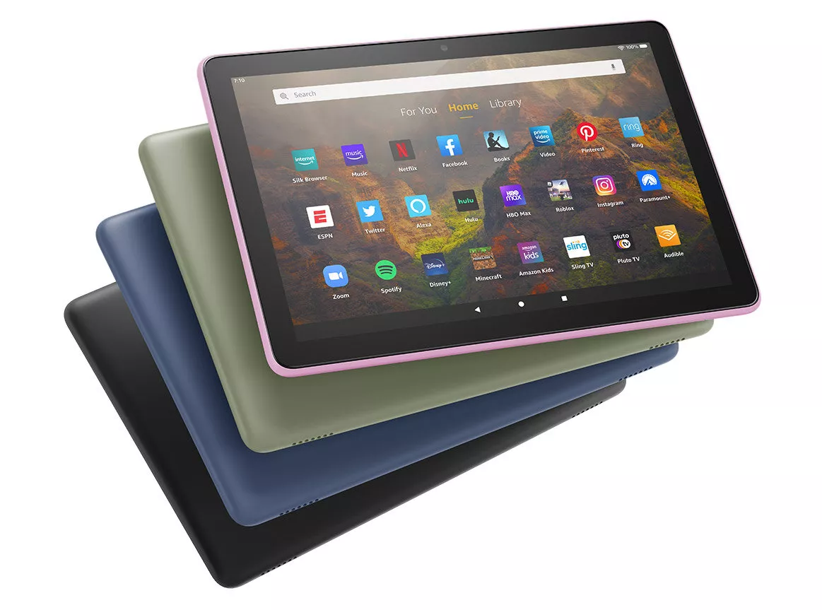 Fire HD 10/HD 10 Plus (2021) - Máy tính bảng học online giá rẻ tốt nhất 2 Fire HD 10 các màu