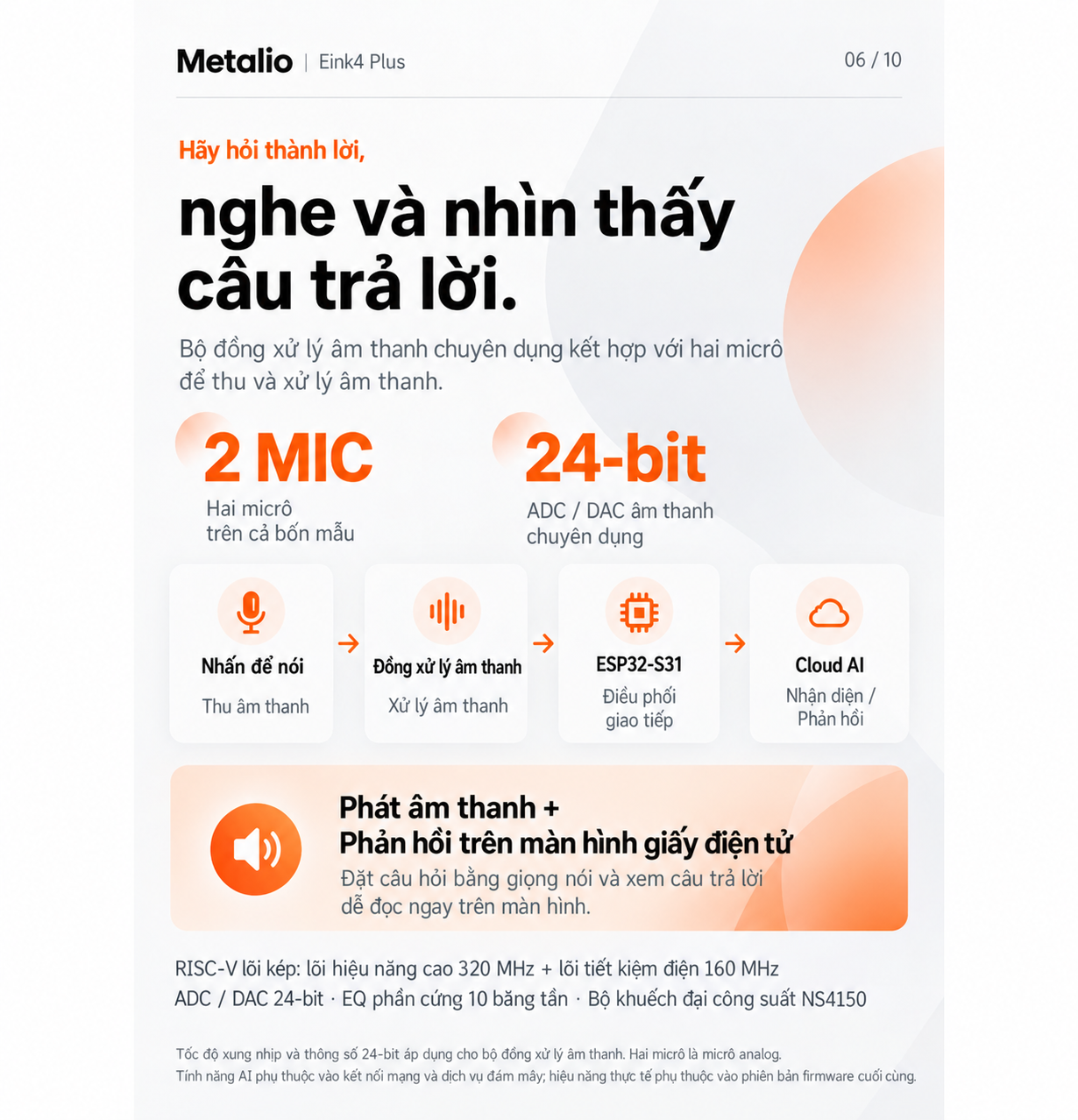 Máy đọc sách Metalio E-INK4 Plus 4.7" 23