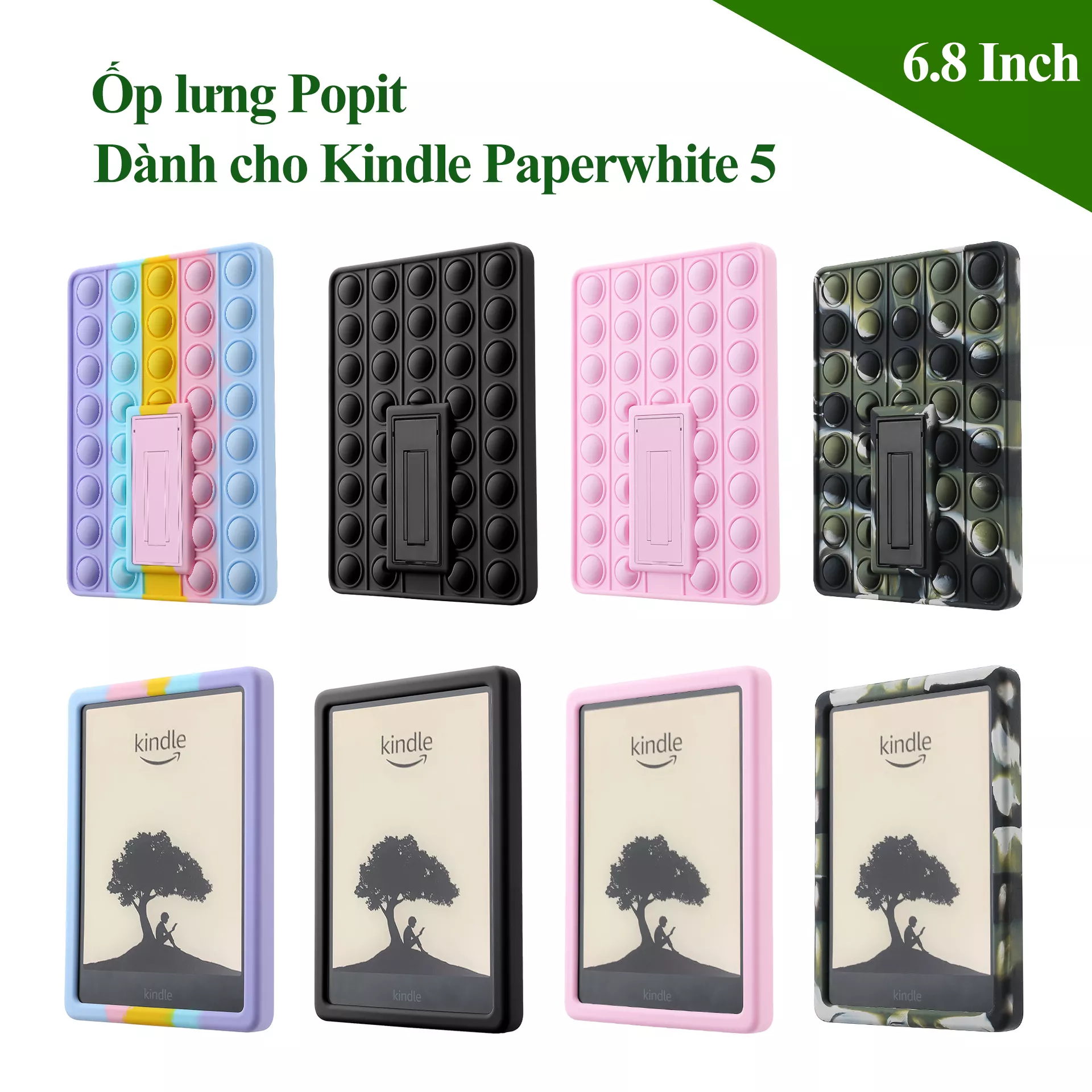 Ốp lưng PopIt Kindle Paperwhite 5 1 Ốp lưng PopIt Kindle Paperwhite 5 1
