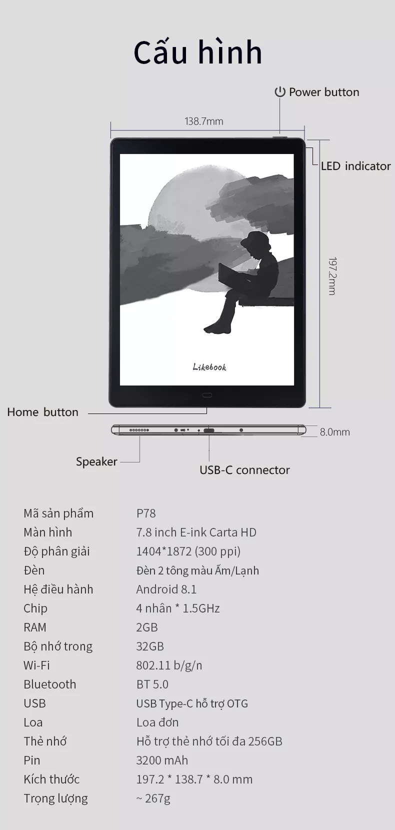 Likebook P78 46