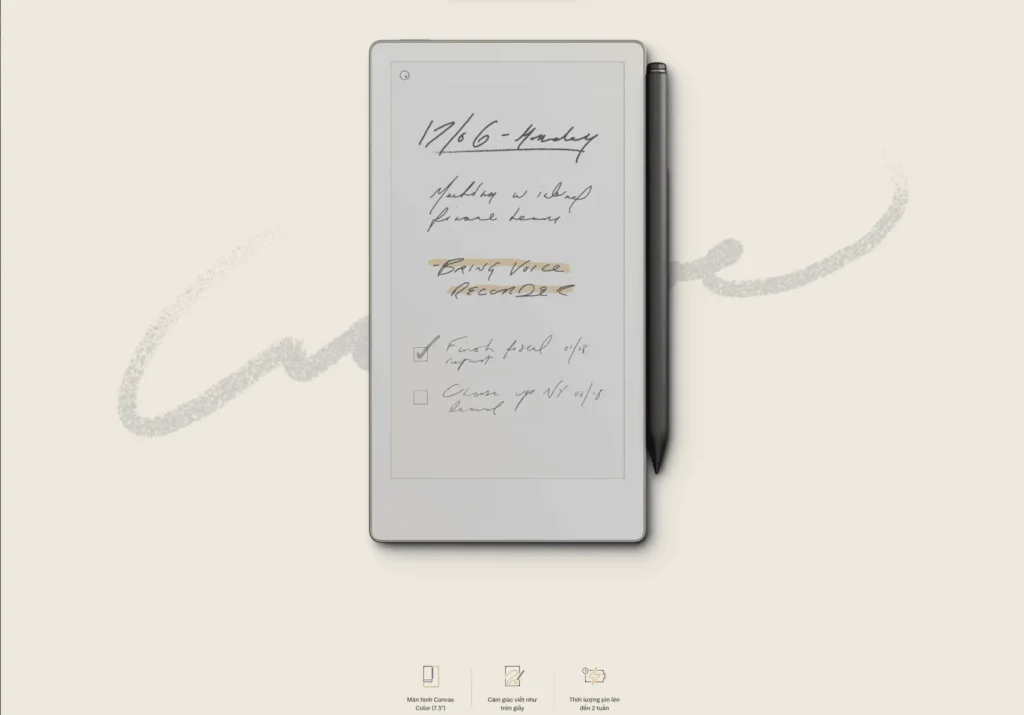 reMarkable Paper Pro Move + Plus Pen 8