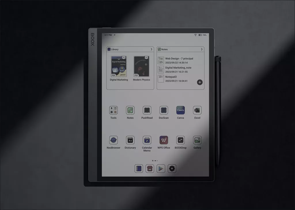 Boox Tab Ultra C PRO 16