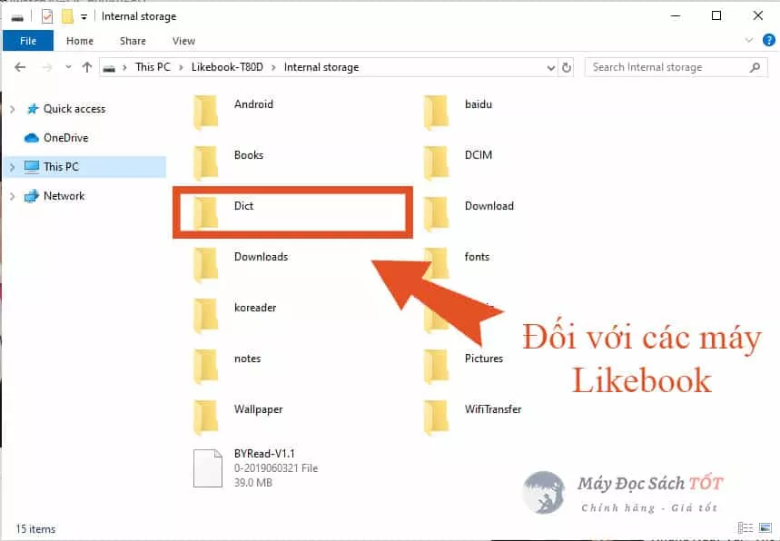Hướng dẫn cài từ điển cho máy đọc sách Boox và Likebook 3