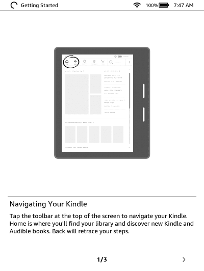 Hướng dẫn sử dụng Kindle P1: Thiết lập ban đầu 37