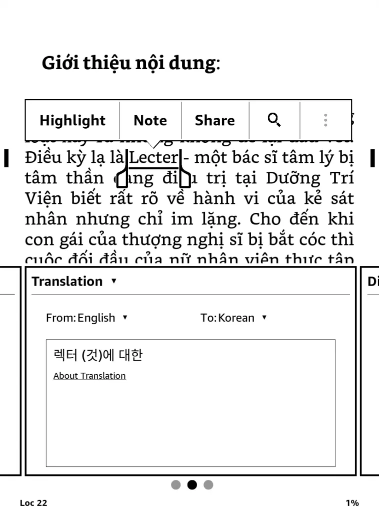 Hướng dẫn sử dụng Kindle P5 - Đọc sách trên Kindle 10
