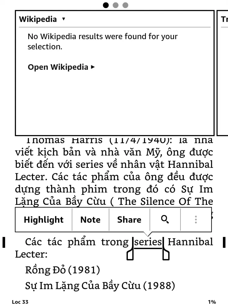 Hướng dẫn sử dụng Kindle P5 - Đọc sách trên Kindle 9