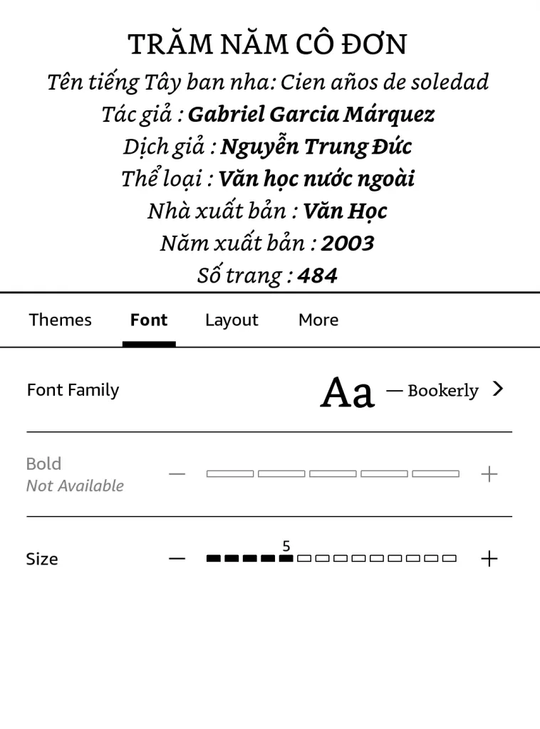 Hướng dẫn sử dụng Kindle P5 - Đọc sách trên Kindle 4