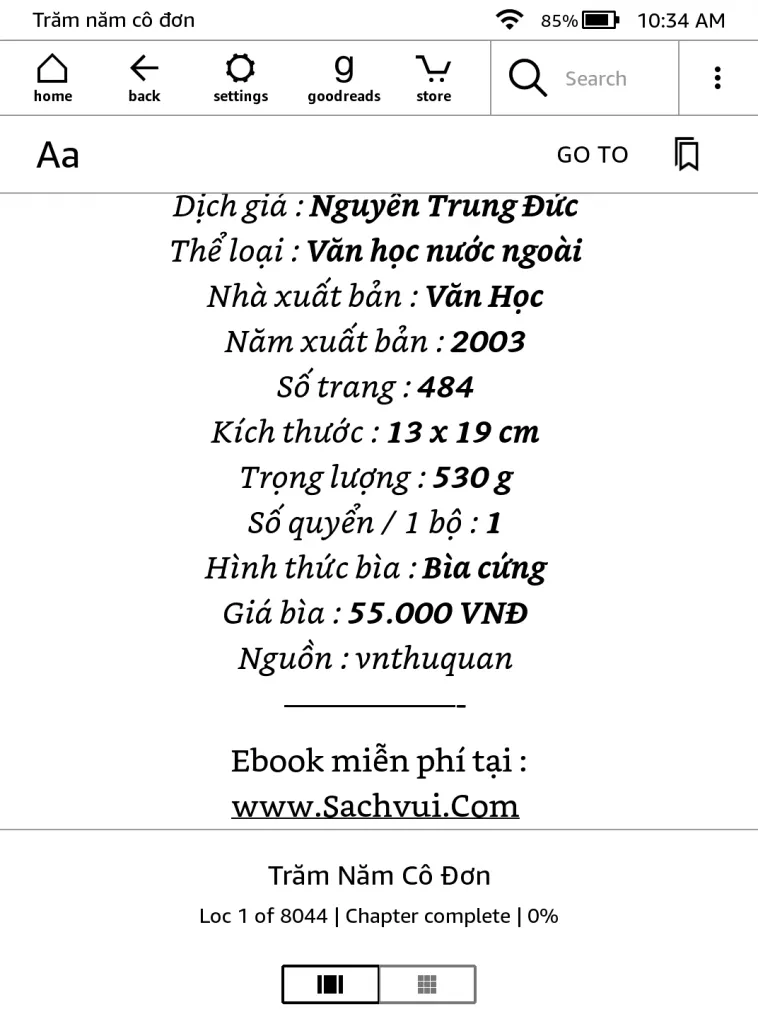 Hướng dẫn sử dụng Kindle P5 - Đọc sách trên Kindle 3