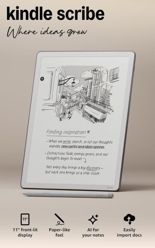 Kindle Scribe 2025 - CÓ đèn 1