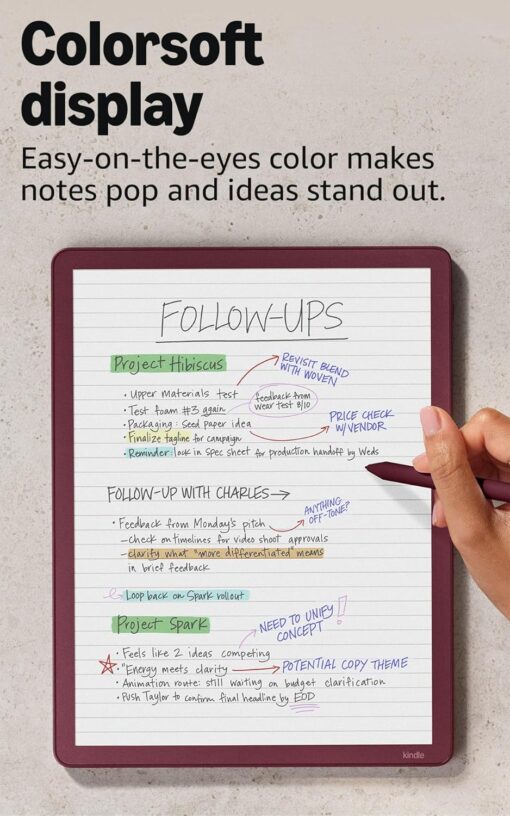 Kindle Scribe Colorsoft 8