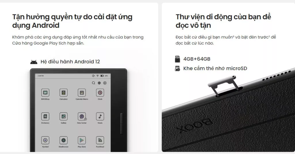 Boox GO Color 7 (Tặng bao da chính hãng) 16